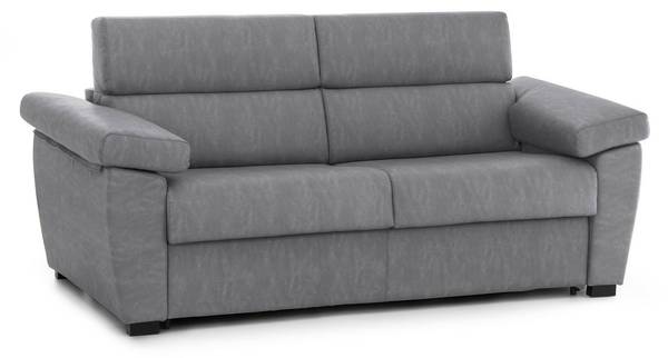 2-Sitzer Sofa Pisogne Grau