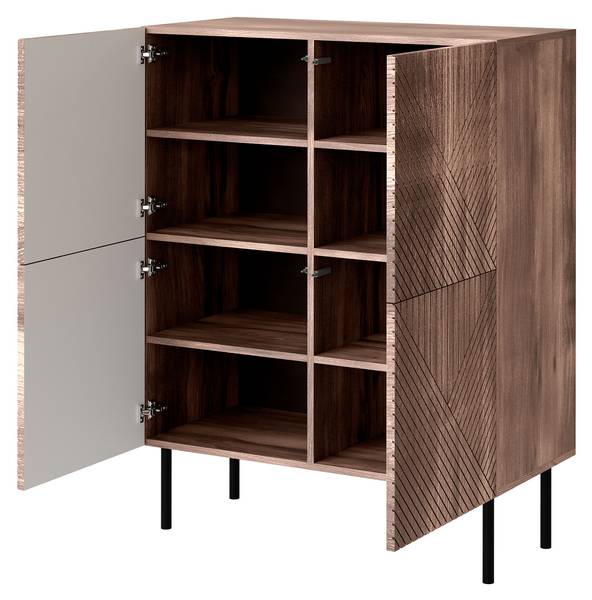 Türkommode Art Deco Braun