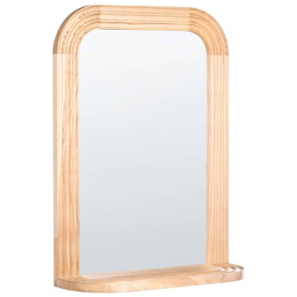 Wandspiegel RISCLE Braun - Massivholz - 62 x 85 x 20 cm