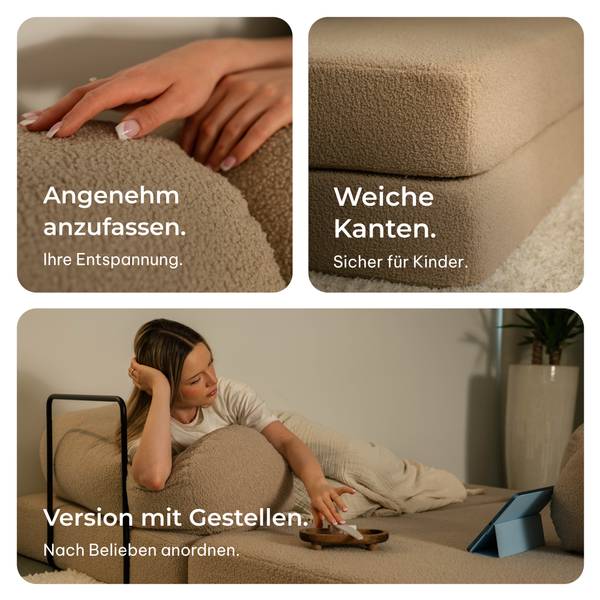 Ecksofa KELI Schwarz