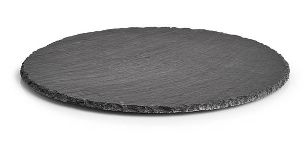 Servierplatte, rund, Schiefer kaufen