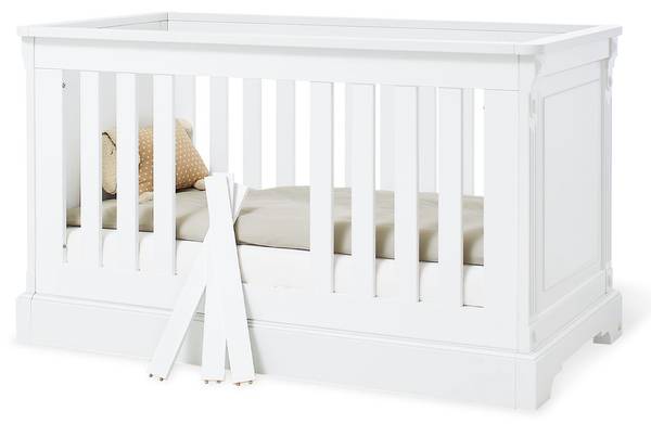 Kinderzimmer-Set 'Emilia' extrabreit… Weiß - Massivholz - 2 x 2 x 2 cm