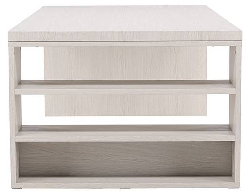 Table de salle à manger Mika Blanc - Bois manufacturé - 230 x 75 x 110 cm