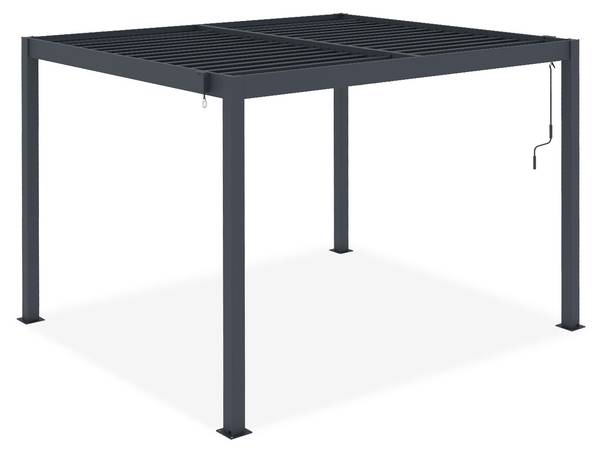 Bioklimatische Pergola PIANA Aluminium 304 x 259 cm