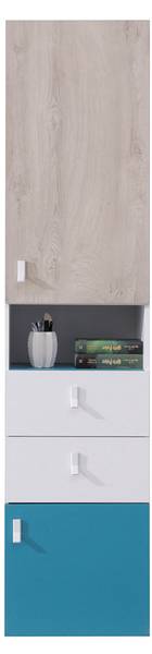 Jugendzimmer-Set PITTSBURGH-133 4er-Set Weiß - Holzwerkstoff - 389 x 190 x 224 cm