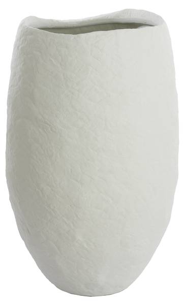 Vase TINGRI Weiß - 59 x 90 x 59 cm