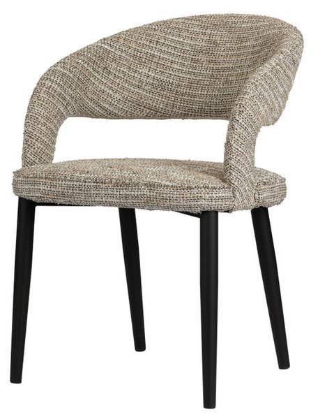 Polsterstuhl Tusk (2er-Set) Hellbraun