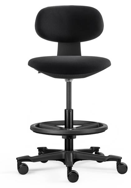 Siège de bureau WORK MF2 Noir - Polyester - 46 x 103 x 51 cm