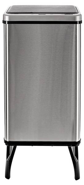 Abfalleimer WH13689 Grau - Naturfaser - 83 x 26 x 35 cm