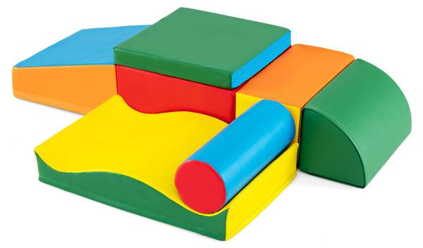 Schaumstoff-Kletterset RT32331DE(7-tlg.) Kunstleder - 40 x 20 x 40 cm