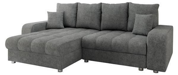 Ecksofa Kronos Dunkelgrau