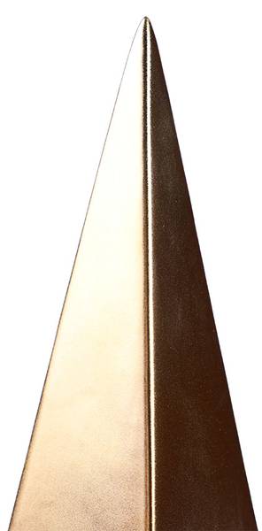 Dekofigur Mayorga Gold - Porzellan - 12 x 12 x 30 cm