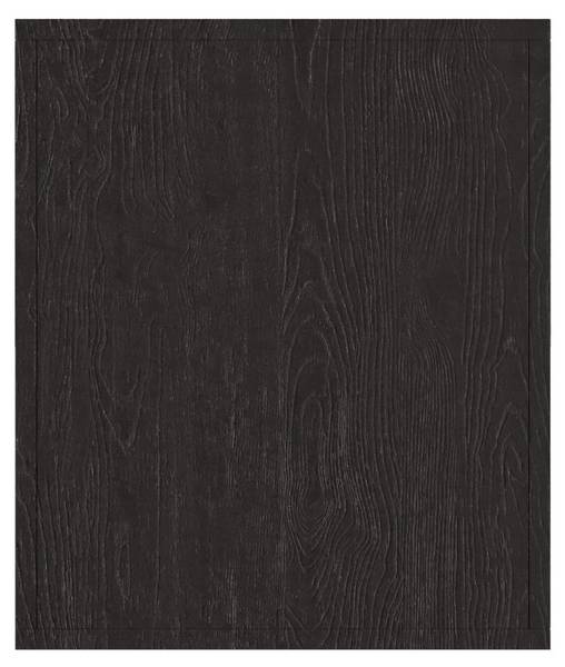 Küchenoberschrank Modul O Schwarz - Holzwerkstoff - 45 x 53 x 36 cm