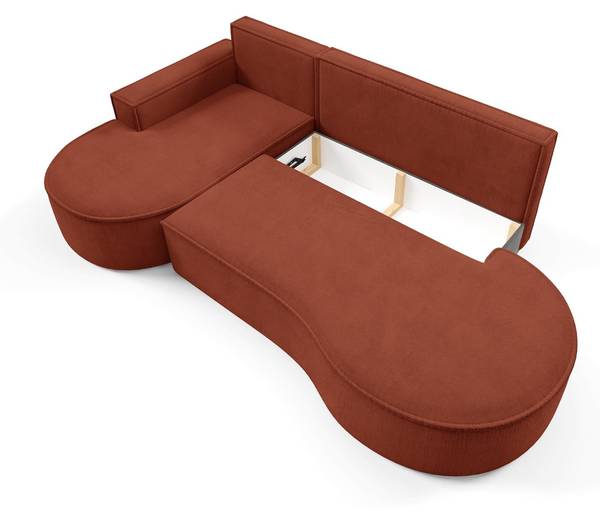 Ecksofa FLOW XL Rot