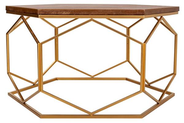 Wohnzimmermöbel 4523318793 5er-Set Gold - Metall - 169 x 55 x 169 cm