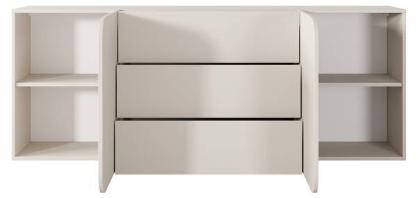 Kombikommode Rene Beige - Holzwerkstoff - 180 x 70 x 36 cm