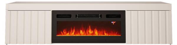 Planche basse TV KNOXVILLE RTV180 2D Blanc