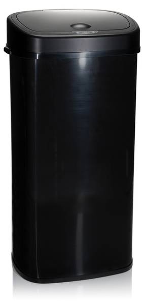 Mülleimer mit Sensor 68 L CLEAN VI Schwarz - Stahl - 29 x 78 x 40 cm