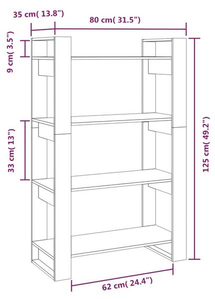 Boekenkast 3013662 zwart