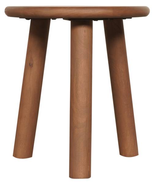 Couchtisch ENZO Braun - Massivholz - 37 x 41 x 37 cm
