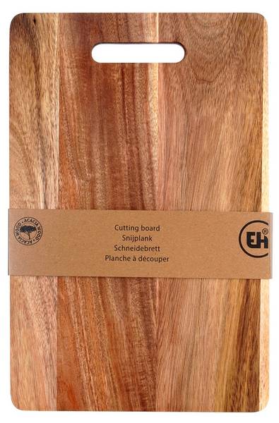 Schneidebrett 259743 Braun - Massivholz - 25 x 2 x 40 cm