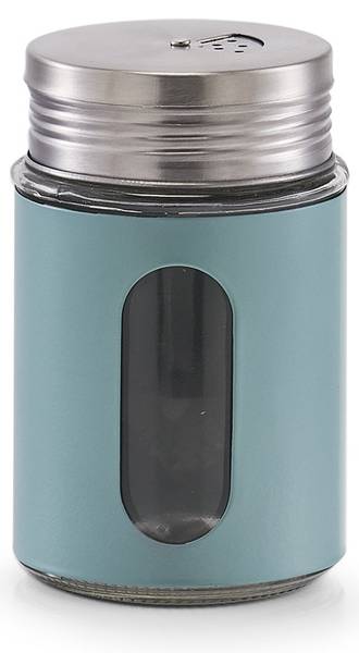 Gewürzstreuer, Glas/Metall, eukalyptus Grün - Glas - 7 x 12 x 7 cm