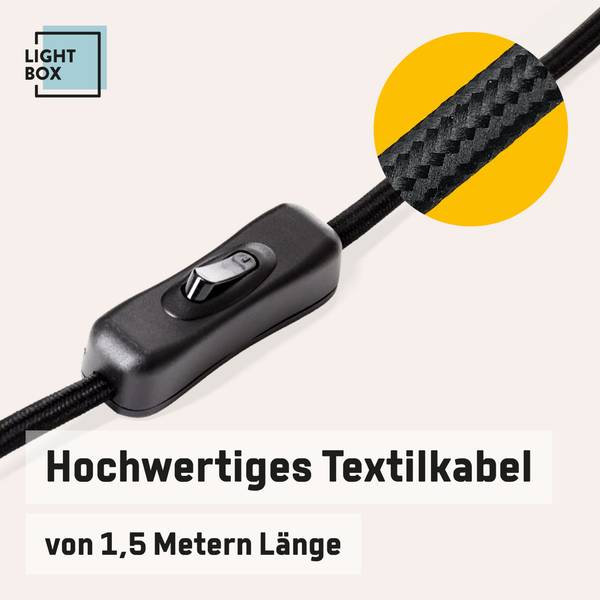 Tischlampen 20151425 1 Grau - Metall - 23 x 30 x 23 cm