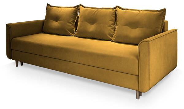 Bettsofa NAPOL Senfgelb