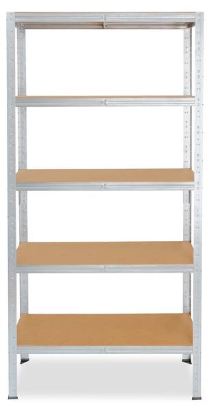 Schwerlastregal HOME Silber - 50 x 30 cm