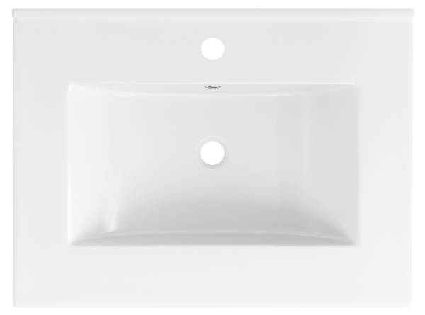Badezimmerschrank RATT283 Ⅲ Braun - Holzwerkstoff - 47 x 87 x 61 cm