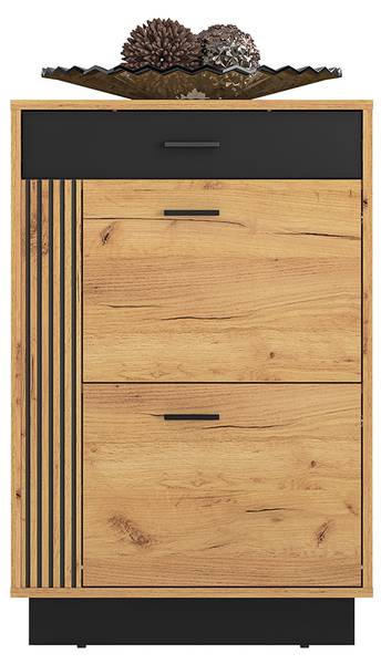 Schoenenkast Nilo bruin - plaatmateriaal op houtbasis - 60 x 91 x 34 cm