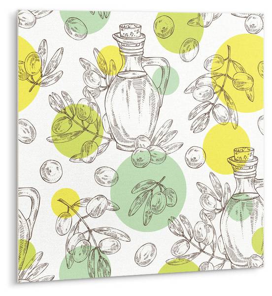 Zelfklevende Tegels Olearius set van 9 30 x 30 cm
