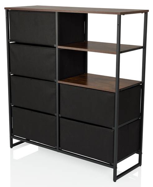 Kommode RAGALA Braun - Aluminium - 84 x 92 x 30 cm