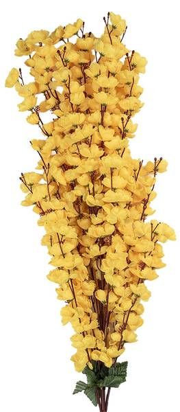 Kunstblume 92083 Gelb - Kunststoff - 10 x 100 x 15 cm