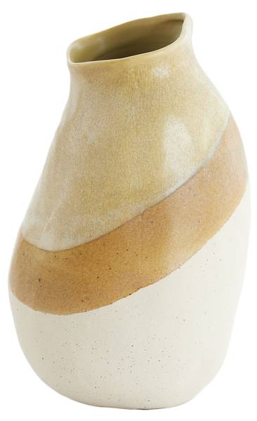 Topf YULARA Braun - Keramik - 20 x 33 x 21 cm