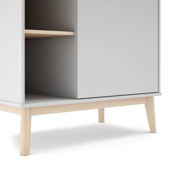 Kleiderschrank SIMON Weiß