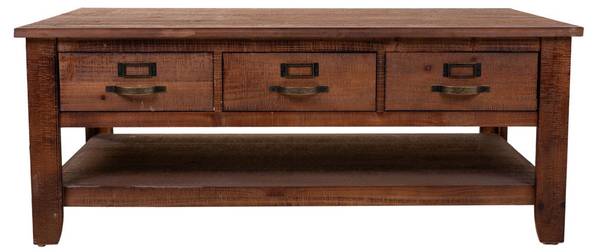 Couchtisch Beget Braun - Holzwerkstoff - 120 x 48 x 66 cm