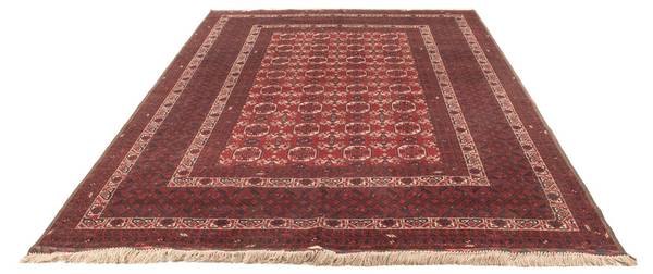 Orientteppich Oriental Grau - Naturfaser - 198 x 1 x 283 cm