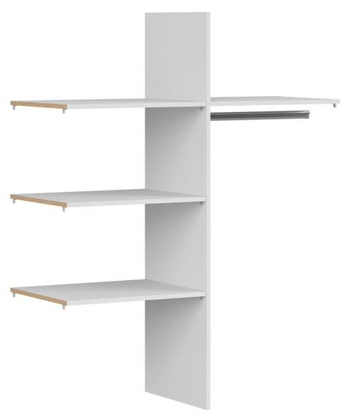 Regal Pont Weiß - Holzwerkstoff - 118 x 148 x 48 cm