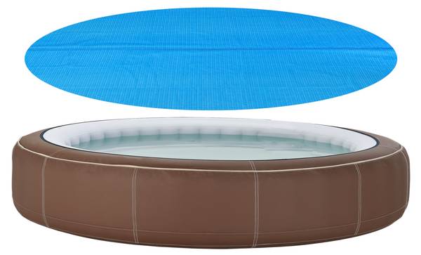 Bâche Solaire de Piscine Ferrarno 305 x 305 cm