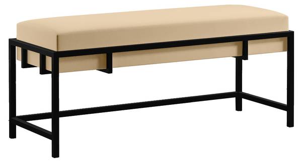 Sitzbank LAMO 100 Beige - Schwarz - Creme