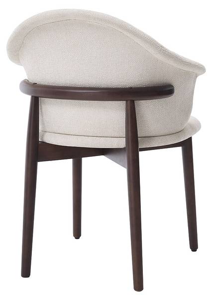 Stuhl LUMELY 2er-Set Weiß - Holz teilmassiv - 53 x 82 x 60 cm