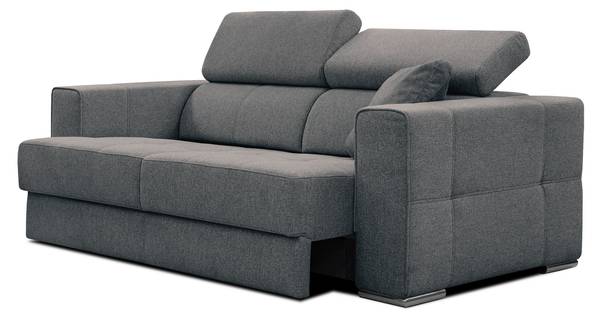 Sofa 3-Sitzer QUARTZ Dunkelgrau