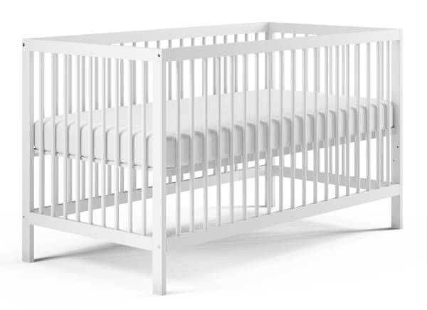 Babybett Leni Weiß - 70 x 84 x 140 cm