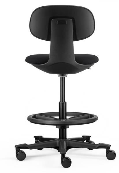 Siège de bureau WORK MF2 Noir - Polyester - 46 x 103 x 51 cm