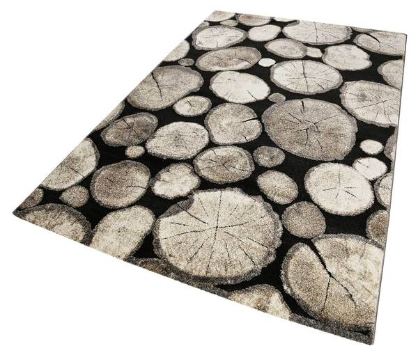 Kurzflorteppich Logs 160 x 225 cm