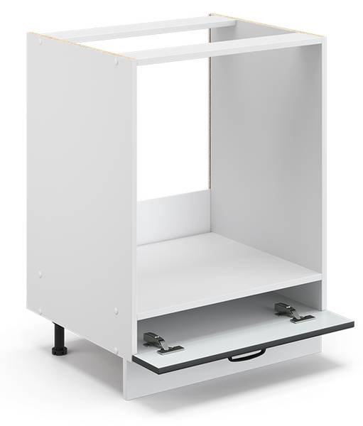 Meuble pour four Fame-Line 45588 Graphite - Blanc