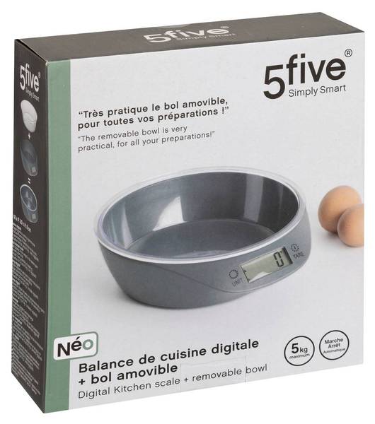 Balance digitale NEO 2 Gris - Matière plastique - 18 x 6 x 20 cm