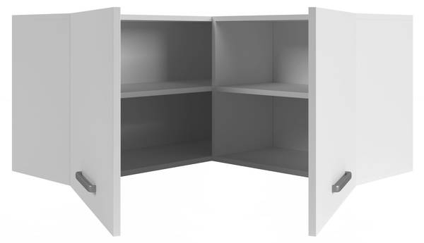 Meuble haut de cuisine Module O7 Blanc - Bois manufacturé - 96 x 53 x 96 cm