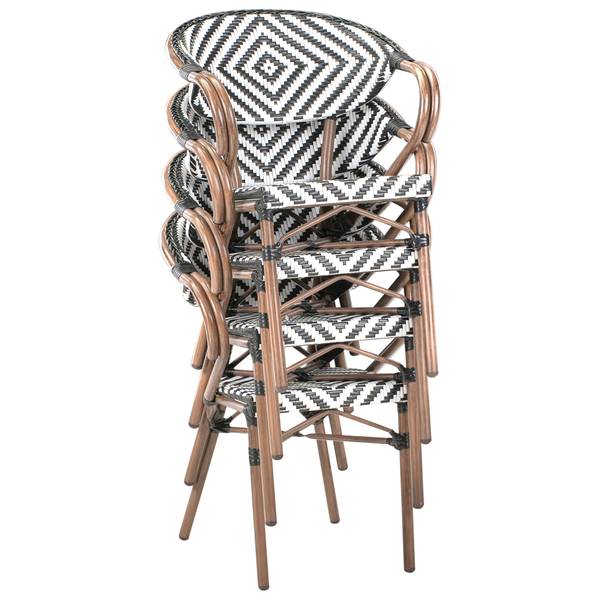 Tuinstoel CASPRI 4-delig 57 x 80 x 55 cm